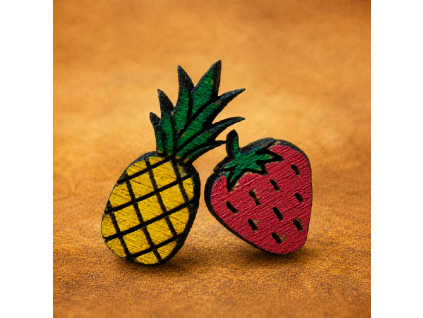 Ananas, jahoda/pecky