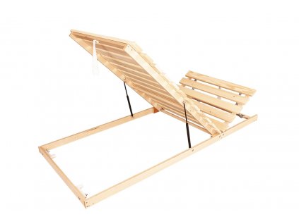 Pevný laťkový rošt Compact - přední výklop