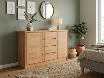 Komoda Timo IV - masiv buk