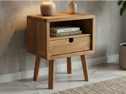 Dubový noční stolek Dubai