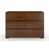 komoda z masivu borovice vestre 5s ořech1