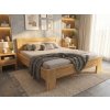 Buková zvýšená manželská postel 180x200 - Montana Supra