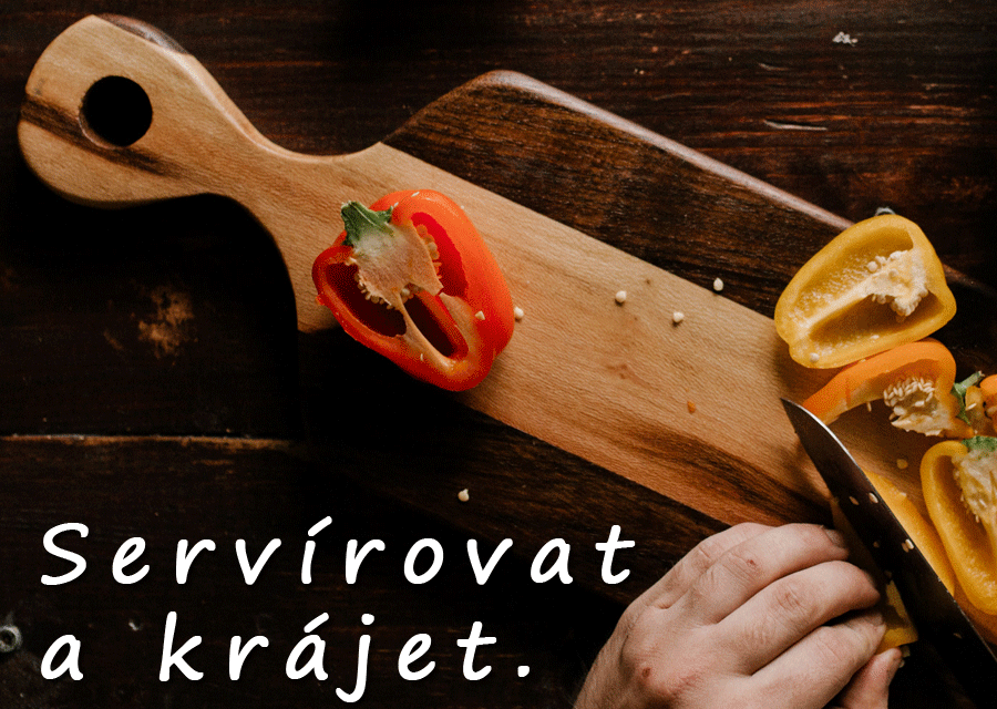 Servírovat nebo krájet