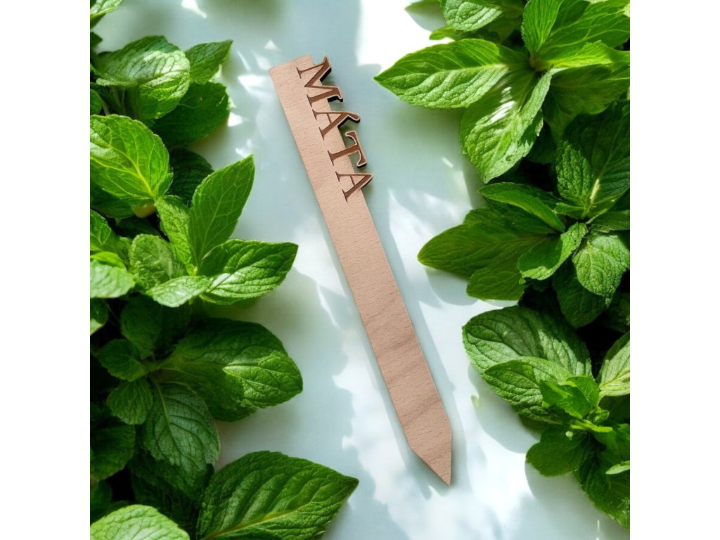 Cedulka na bylinky