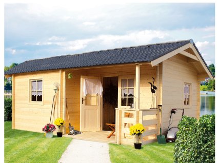 Víkendová chatka BPP20, 595x480 cm, 40mm