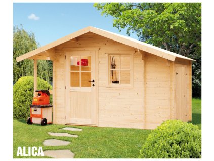 BPP Zahradní chatka ALICA, 362x250 cm, 28 mm
