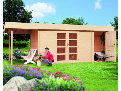 BPP Zahradní chatka Marína 3, 590x300 cm, 28mm