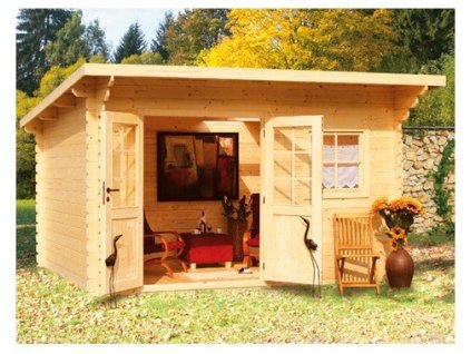 BPP Zahradní chatka B4-2, 398x300 cm, 28mm