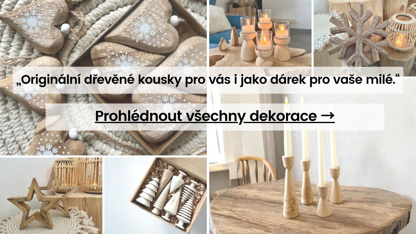 Prozkoumejte naše stránky  Tvoříme s radostí. Vyrábíme na míru. Milujeme dřevo, přírodní materiály a ruční tvorbu. Na e-shop dáváme to, co nás baví a co umí zkrášlit každý domov. Naší hlavní vášní je ale výroba větších kusů a projektů – od stolků, hranolů
