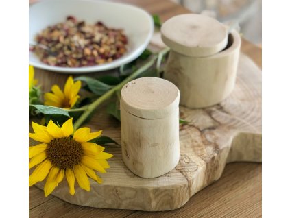 dózička, bukové dřevo, moderní, kuchyně, koupelna, doplňky ze dřeva, dřevěné dekorace, dekorace do kuchyně, přírodní, masiv, inspirace, bydlení, čisté