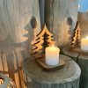 Přírodní svícny (stromeček, andílek a svícen)