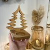 Přírodní svícny (stromeček, andílek a svícen)