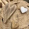 Srdce ve třech variantách na zavěšení (rustic, bílá, přírodní)