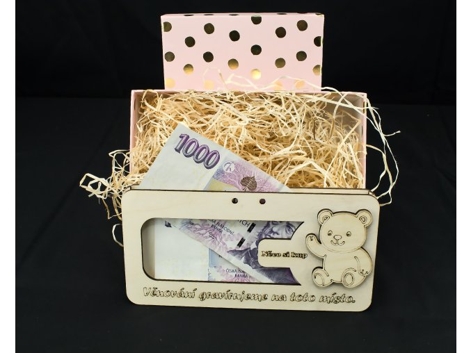 Narozeninová obálka na peníze - Něco si kup  (vlastní text)