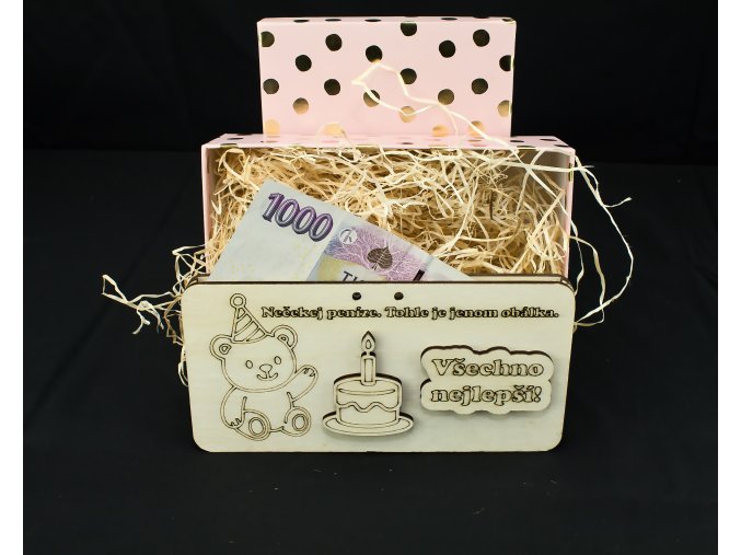 Narozeninová obálka - Nečekej peníze