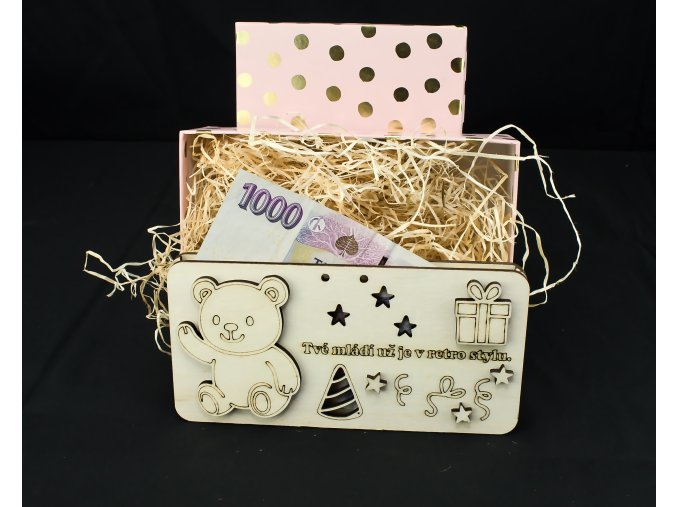 Narozeninová obálka - Mládí v retro stylu