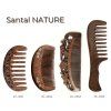 Dřevěné hřebeny SANTAL Nature