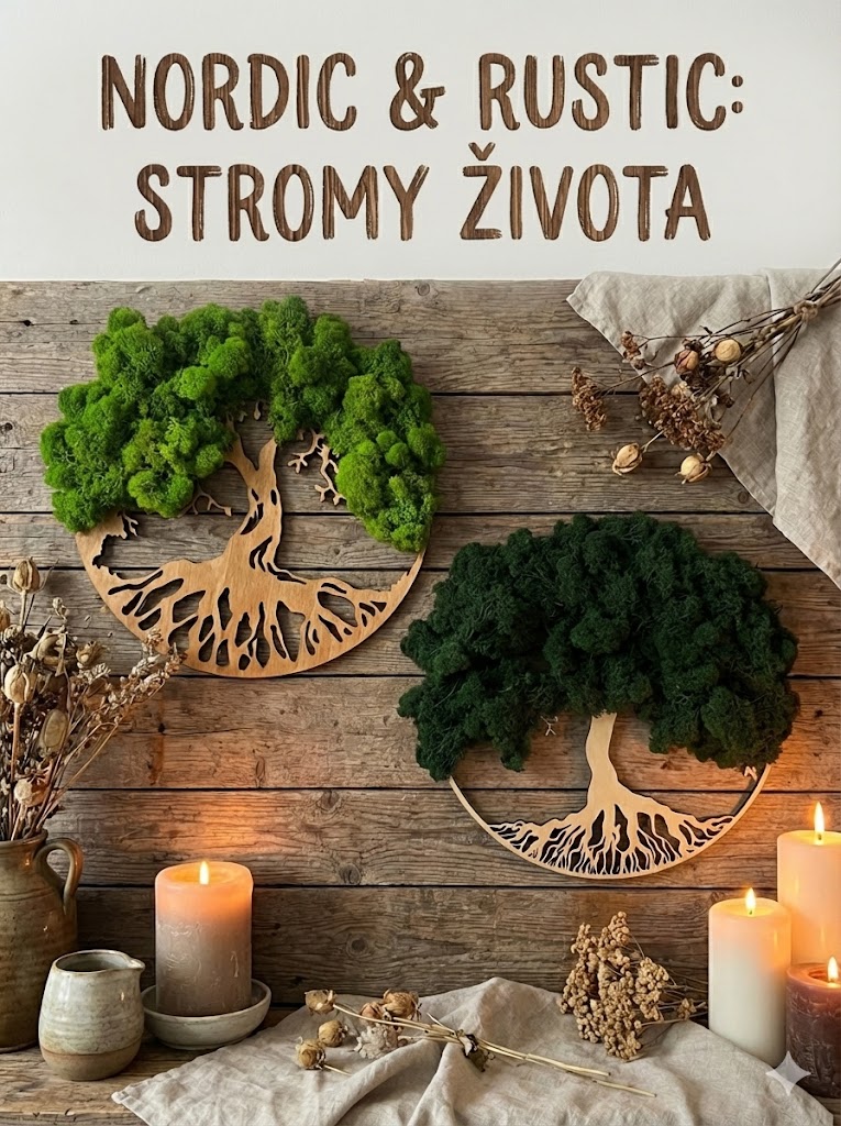 Nordic nebo Rustik: Jaký strom života se hodí právě k vám?