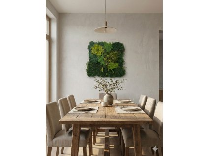 mechovy obraz forest 30x30 3