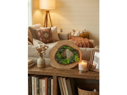 Srdce v objetí ořechu