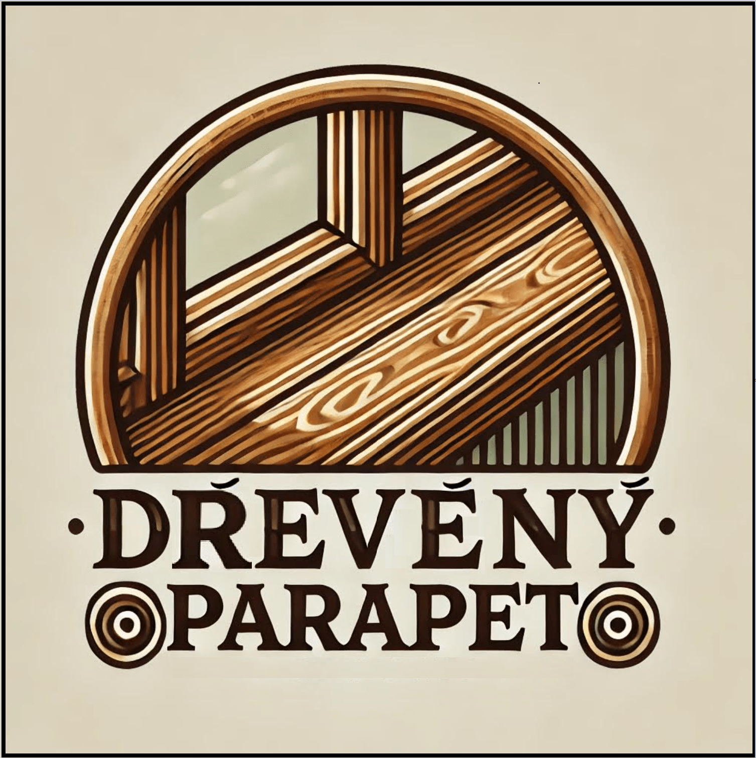 Dřevěný Parapet