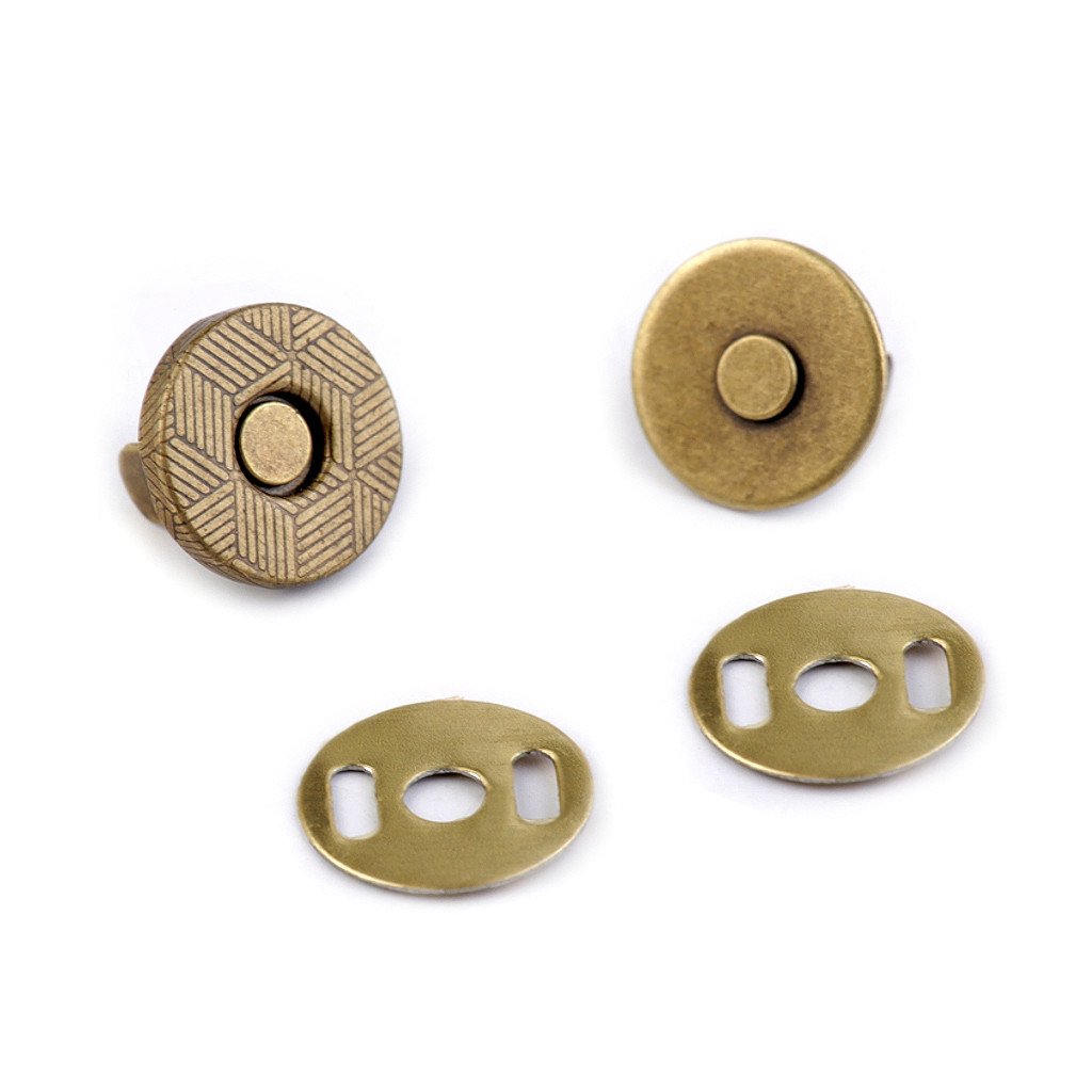 Magnetické zapínání Ø10 mm (Varianta 1 nikl, Balení 5 sada)