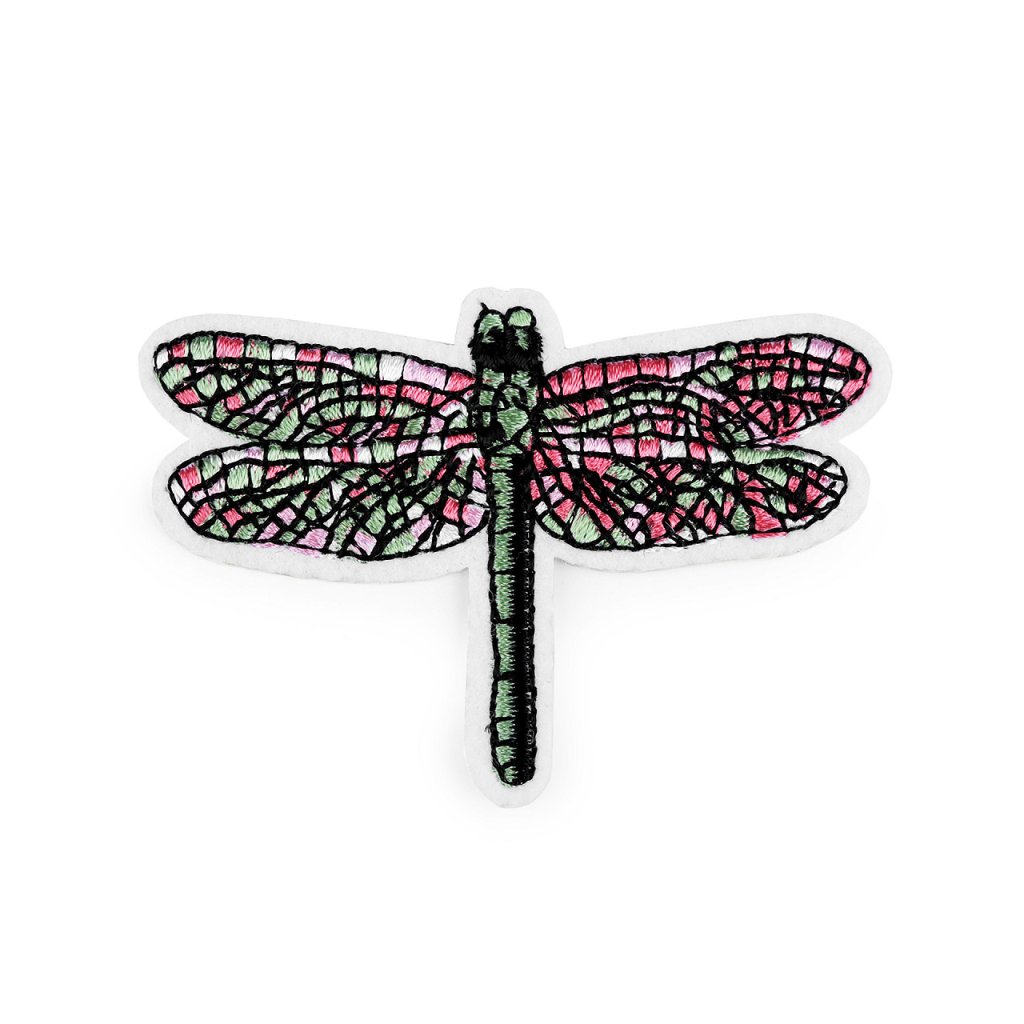 Nažehlovačka vážka (Varianta 2 modrá, Balení 1 ks)