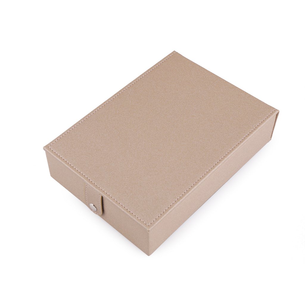 Šperkovnice 5,5x15x21 cm (Varianta 1 béžová lesk, Balení 1 ks)