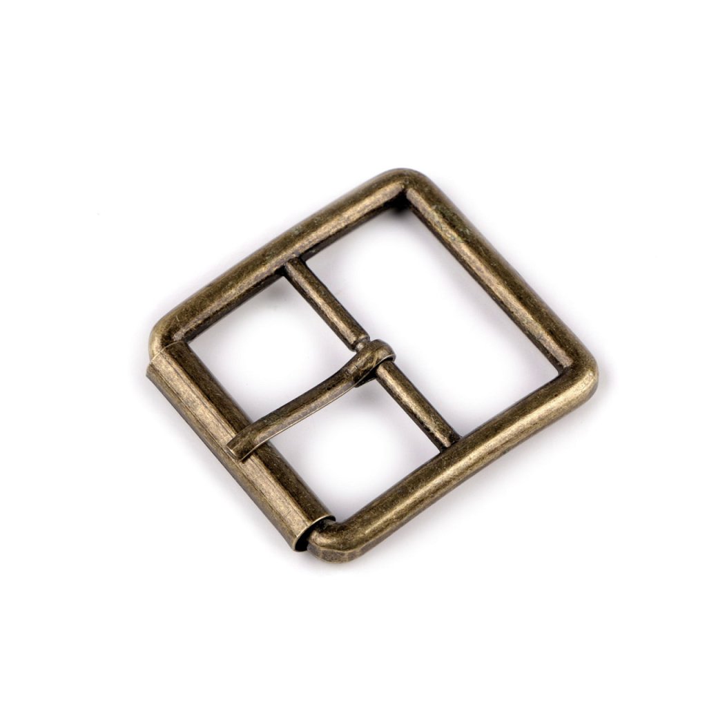 Kovová spona / přezka, průvlek 30 mm (Varianta 1 nikl, Balení 1 ks)