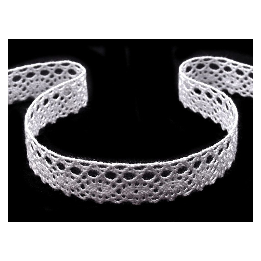 Bavlněná krajka paličkovaná šíře 19 mm