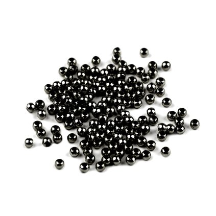 Plastové voskové korálky / perly Glance Ø3 mm, 10 gramů