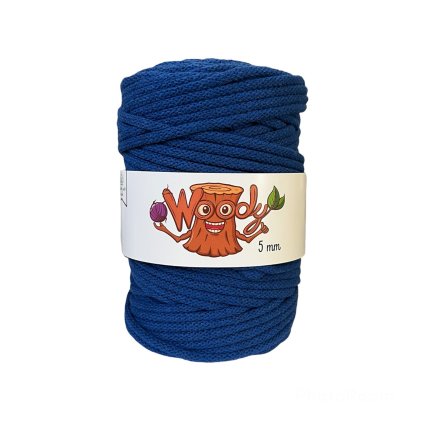 Woody 5 mm – Tmavě modrá (50m)