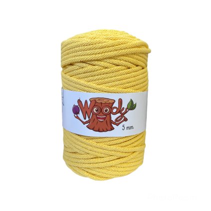 Woody 5 mm – Žlutá (50m)