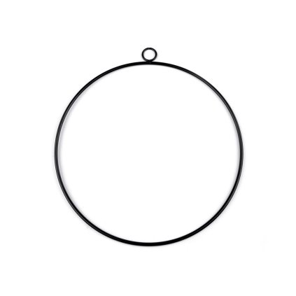 Kovový kruh na lapač snů / k dekorování Ø30 cm, 1 ks