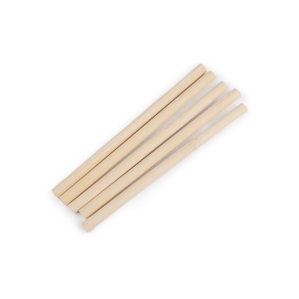 Dřevěné tyčky délky 15; 20 a 30 cm macrame, 5 ks