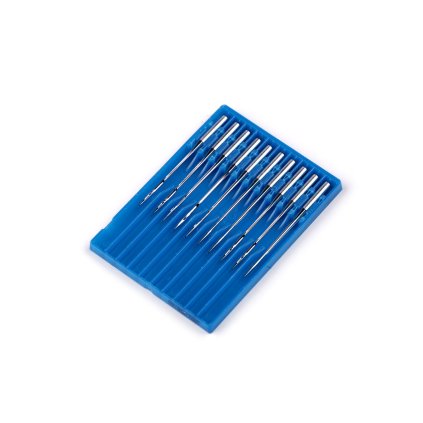 Strojové jehly pro průmyslové šicí stroje overlock 70; 80 Schmetz (Varianta 70 nikl, Balení 1 krab.)