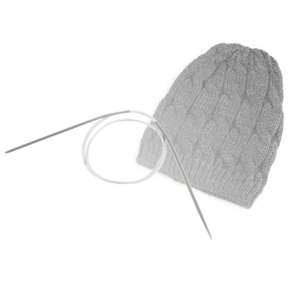 Kruhové jehlice č. 3; 3,5; 4 (Varianta 4 mm stříbrná, Balení 1 ks)