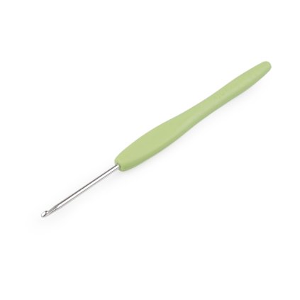 Háček na háčkování se silikonovou rukojetí vel. 2,5-6 (Varianta 7 (5,5 mm) náhodná barva, Balení 1 ks)