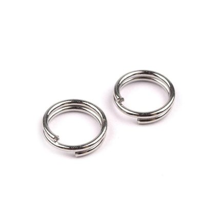 Protikroužek dvojitý Ø6 mm (Varianta 2 platina, Balení 20 g)