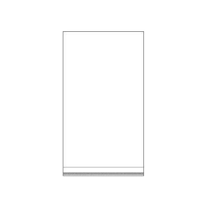 PP sáček s lepicí klopou 14x25 cm
