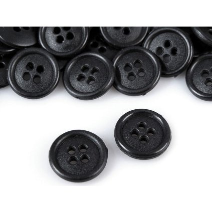 Knoflík velikost 24" (Varianta 1 (332) černá, Balení 20 ks)