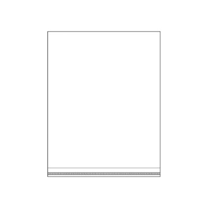 PP sáček s lepicí klopou 30x45 cm