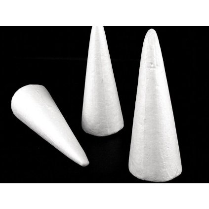 Kužel 7x19 cm polystyren