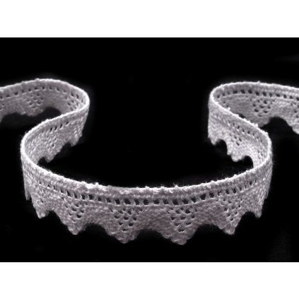 Bavlněná krajka paličkovaná šíře 18 mm