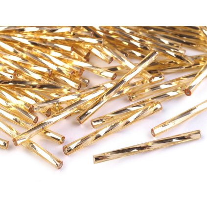 Rokajl Preciosa kroucené tyčky 30 mm (Varianta 78102 stříbrná, Balení 20 g)