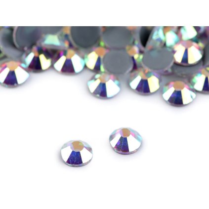 Nažehlovací kamínky hotfix velikost SS20 (Varianta 2 crystal AB, Balení 2 g)