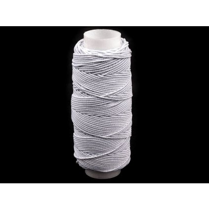 Pružné nitě 25 m (Varianta 3 černá, Balení 1 ks)