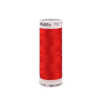 Nitě Poly Sheen Mettler 200 m (Varianta 0010 White lesk, Balení 1 ks)