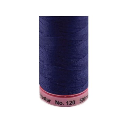 Polyesterové nitě návin 500 m Aspo Amann (Varianta 1316 modrá delta, Balení 5 ks)