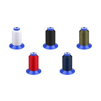 Nitě elastické Sabaflex 120; 1500 m (Varianta 4000 černá, Balení 1 ks)